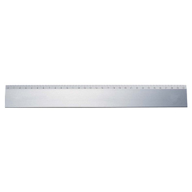 Lineal Metall, silber