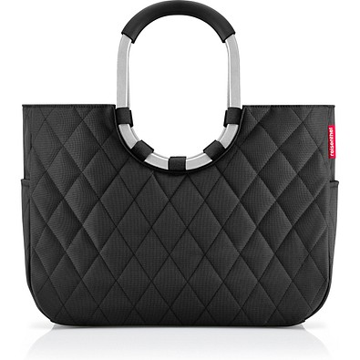 reisenthel® Einkaufstasche loopshopper L, rhombus black