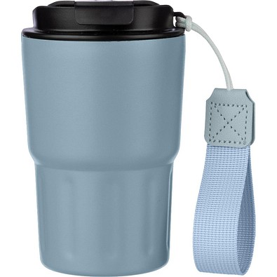 Louisa Doppelwandiger Becher aus Edelstahl, Louisa, hellblau