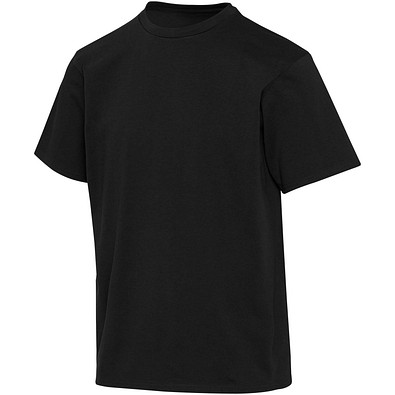 Lucas Oversize T-Shirt aus recycelter 260 g/m2 Bio Baumwolle (OCS) unisex, schwarz, M