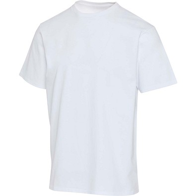 Lucas Oversize T-Shirt aus recycelter 260 g/m2 Bio Baumwolle (OCS) unisex, weiss, M