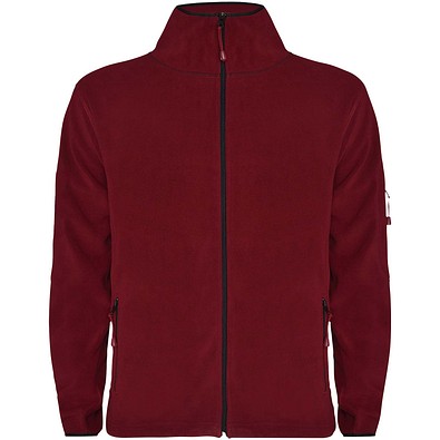 Luciane Microfleecejacke für Herren, Garnet, M