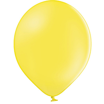 Luftballon aus nachwachsendem Naturkautschuk , Ø ca. 30 cm, Gelb