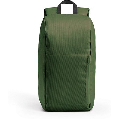 LUGANE. 600D Polyester-Rucksack, Dunkelgrün