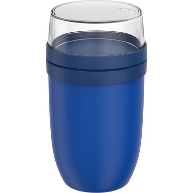 Lunchpot Ellipse XL 750 ml + 300 ml vivid blue, vivid blue