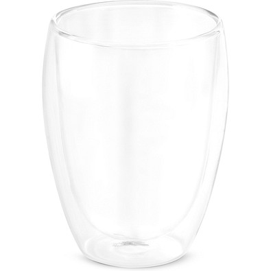 MACHIATO DUO. Set aus 2 Borosilikatglas bechern, Transparent