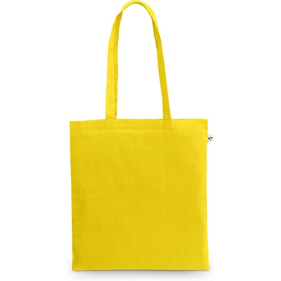 MADEIRA. Tasche aus 100% organische Bauwolle (140 g/m²), Gelb