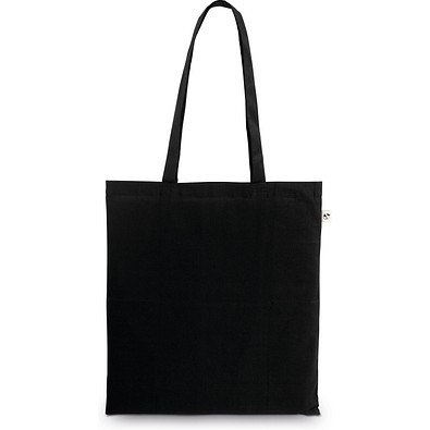 MADEIRA. Tasche aus 100% organische Bauwolle (140 g/m²), Schwarz