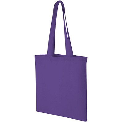 Madras Baumwoll Tragetasche, flieder