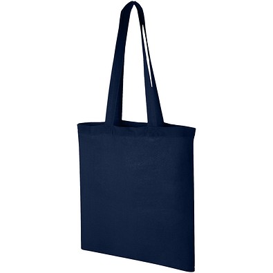 Madras Baumwoll Tragetasche, navy