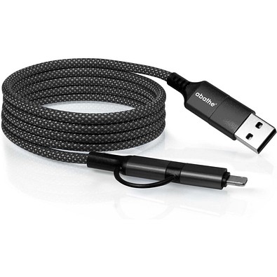 MagCable 4in1 easy magnet , Schwarz