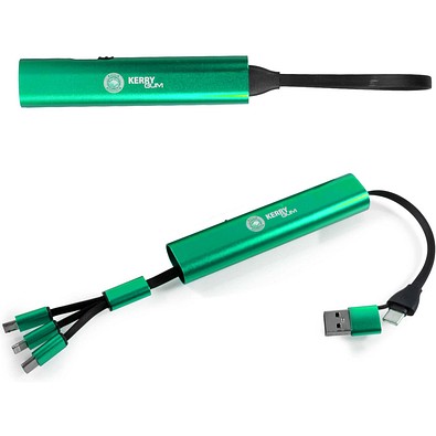 MagCable 5in1 alu, Grün