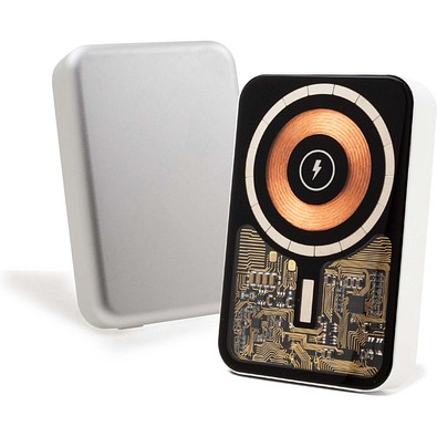 10.000 mAh MagPower transparent easy, Silber