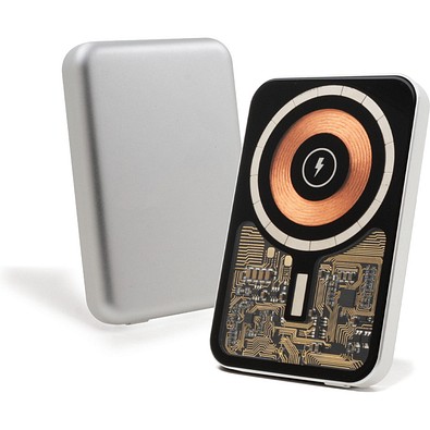 5.000 mAh MagPower transparent easy, Silber