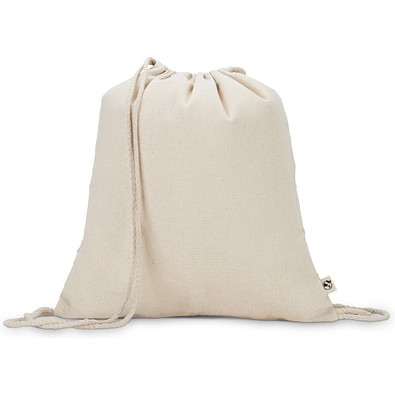 MAIORCA. Turnbeutel aus 100 % recycelter Baumwolle (180 g/m²), Naturhell