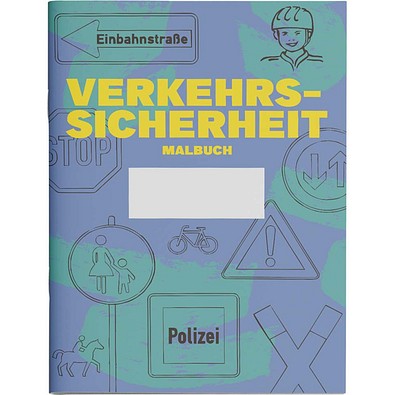 Malbuch A4, Verkehrssicherheit