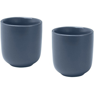 Male 90 ml Keramik Espressotassen – 2er Set, Hale Blue
