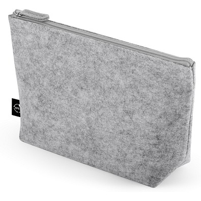 MALLORCA. Vielseitige Tasche aus recyceltem Filz (100% rPET), Hellgrau