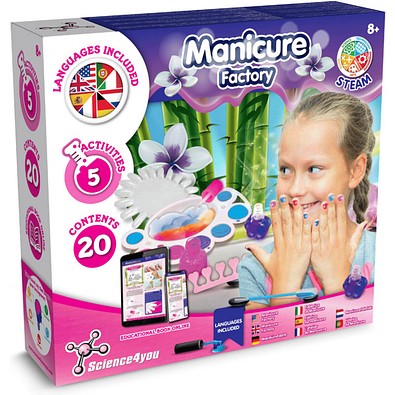 MANICURE STUDIO. Manikürefabrik ideal für Kinder, Gemischt
