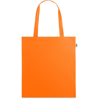 MAPUTO. Tragetasche aus 190T Polyester aus recyceltem (100% rPET), Orange