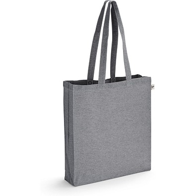 MARACAY. Baumwolltasche aus recycelte Baumwolle (70%) und Polyester (30%rPET) (140g/m²), Dunkelgrau