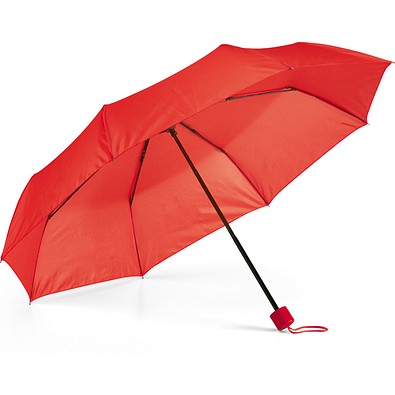 MARIA. Taschenschirm aus 190T-Polyester, Rot