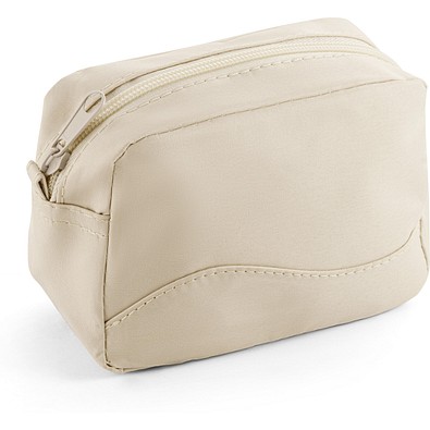 MARIE. Kulturbeutel aus Mikrofasern, Beige