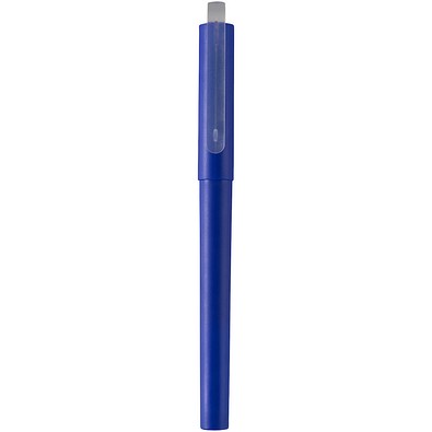 Mauna recycelter PET Gel-Kugelschreiber, royalblau
