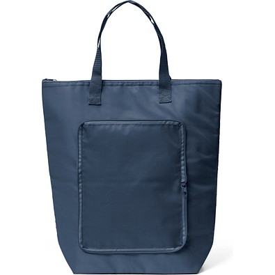MAYFAIR. Faltbare Kühltasche aus 210D Polyester 15 L, Dunkelblau