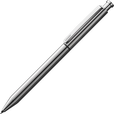 Mehrsystemschreiber LAMY st twin pen, edelstahl-matt