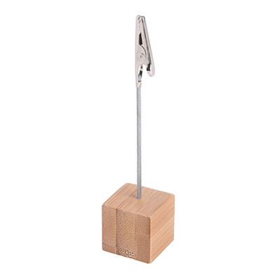 Memohalter CUBE,braun, silber