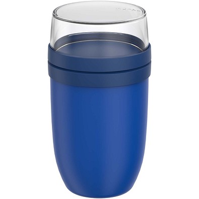 Mepal Ellipse 750+300 ml Lunchpot, vivid blau