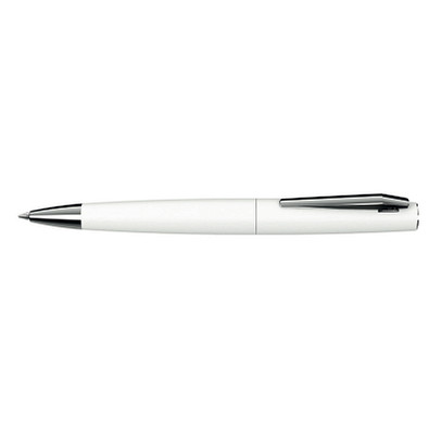 uma® Metall-Kugelschreiber Soul, blaue Mine, weiß
