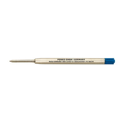 PENKO® Metall Großraummine blau schreibend, 3000 m, Dokumental-Paste