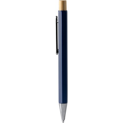 Metall Kugelschreiber, blau