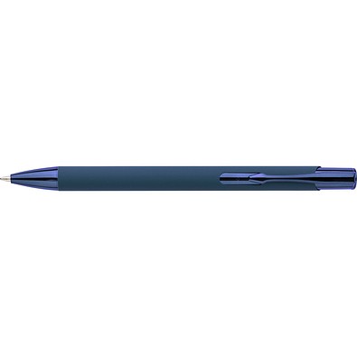 Metall-Kugelschreiber, blau