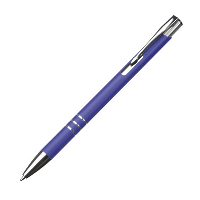 Metall Kugelschreiber New Jersey, blaue Mine, violett