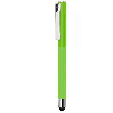 uma® Metall-Rollerball Straight, schwarze Mine, hellgrün