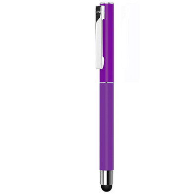 uma® Metall-Rollerball Straight, schwarze Mine, lila