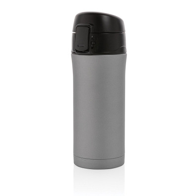 Metallic Easy-Lock Vakuum-Becher, grau