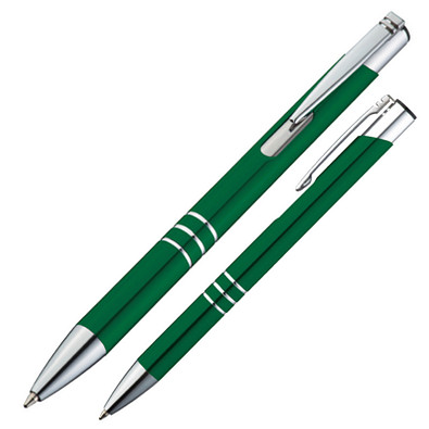 LANCE® Metall-Kugelschreiber Minsk metallic, grün