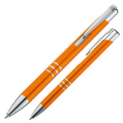 LANCE® Metall-Kugelschreiber Minsk metallic, orange