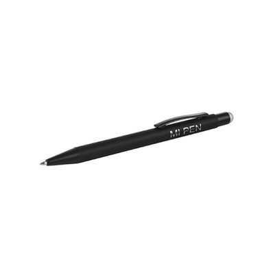 Metmaxx® Kugelschreiber BusinessLogo schwarz Antibac