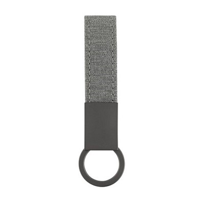 Metmaxx® Schlüsselanhänger SnapLux, grau