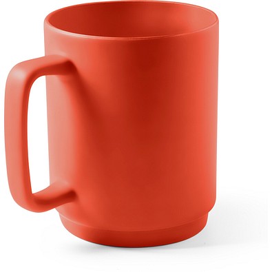 MIGHTY. Keramikbecher 330 mL, Rot
