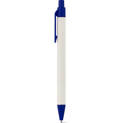 MILINK. Kugelschreiber aus 100 % Recyclingpapier, Blau
