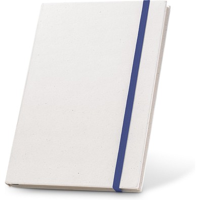 MILKY. A5-Notizblock mit Hardcover aus 100 % recyceltem Papier, Blau