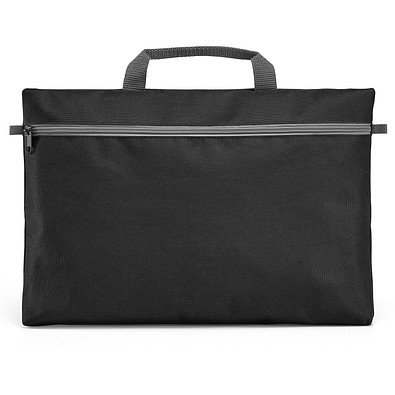 MILO. Konferenzmappe 600D Polyester, Schwarz