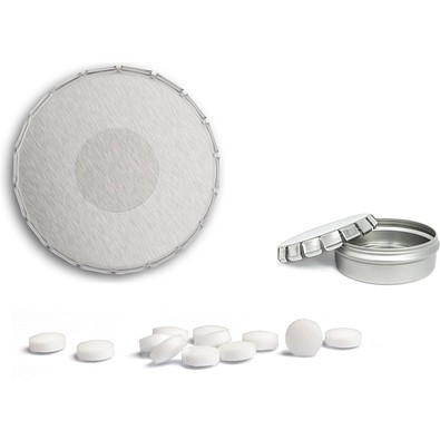 Mini Clic Clac Box, 20 g, zuckerhaltige Pfefferminztabletten, blank, ohne Druck