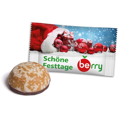 Mini Contessa im Werbetütchen, Verbundfolie weiß, inkl. Druck